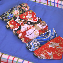 Load image into Gallery viewer, Japanese Koi Cat Bandana Cotton Breakaway Collar - MeowMeowRepublic
