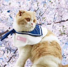 Load image into Gallery viewer, Japanese School Uniform Bandana for Cat Seifuku/Sailor FuKu Sailor Moon
