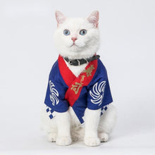 Load image into Gallery viewer, hallowen cosplay sushi japan kimono cat dog pet outfit dress
