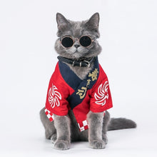 Load image into Gallery viewer, Sushi Chef Kimono Uniform &quot;Top Chef&quot; Cat Outfit
