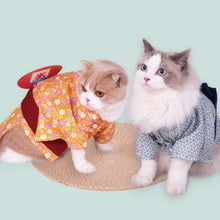 Load image into Gallery viewer, Japanese Costume Kimono Yukata Fireworks Festival Dress Cat Dog
