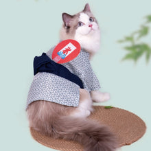 Load image into Gallery viewer, Japanese Costume Kimono Yukata Fireworks Festival Dress Cat Dog
