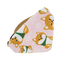 Load image into Gallery viewer, Shiba Inu Akitas Dog and Cat Bandana Adjutable Breakaway Collar Japanese Style Pet Outfits by Meow Meow Republic
