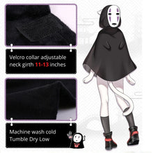 Load image into Gallery viewer, Cat Costume Cosplay Cape Spirited Away Japanese Anime No Face Man Kaonashi
