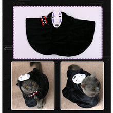 Load image into Gallery viewer, Cat Costume Cosplay Cape Spirited Away Japanese Anime No Face Man Kaonashi
